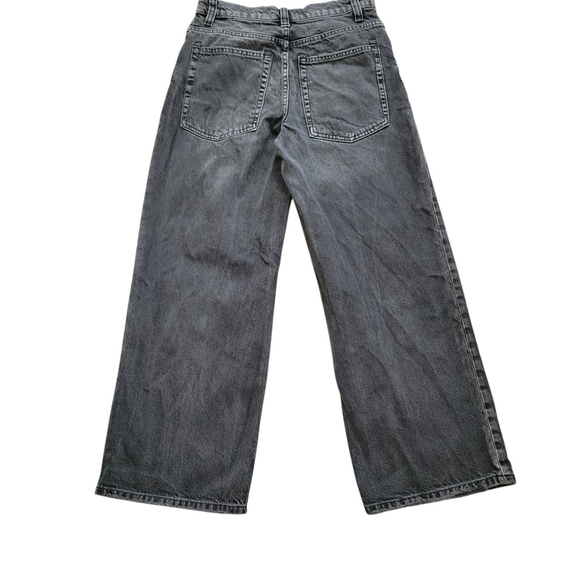 Free People Women's Wide-Leg Button-Fly Jeans Size 27 Inseam 28 Leg Openings 21 - Picture 2 of 9